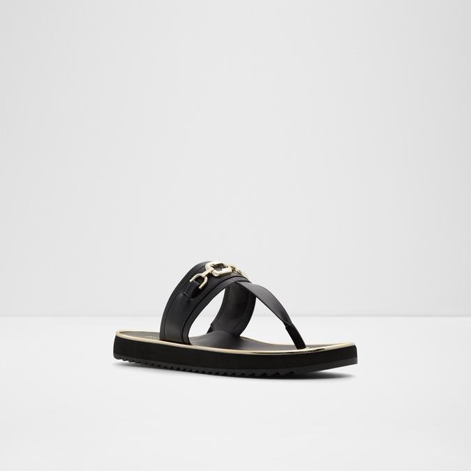 Yerral Women's Black Sandals image number 3