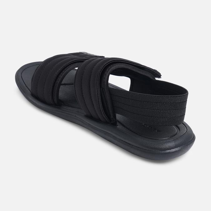 Hickes Men's Black Back Strap Sandals image number 2