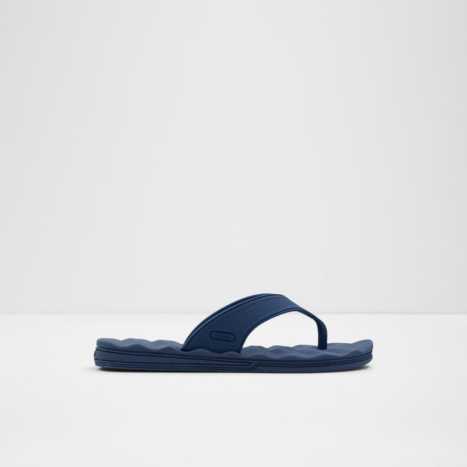 Haciendo Men's Navy Thong Sandals image number 0