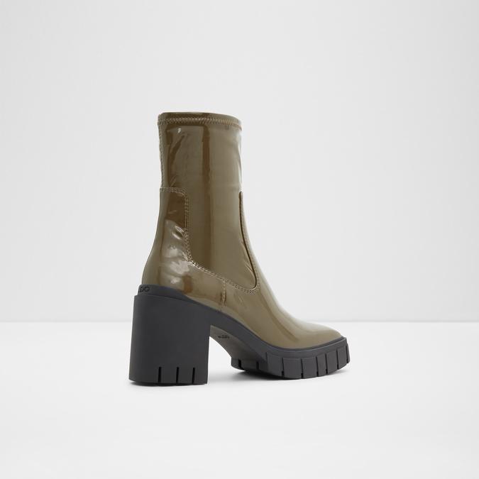 Upstage Women's Khaki Lug Boots image number 1