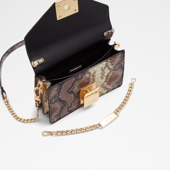 Mulinum Women's Brown Multi Crossbody image number 2