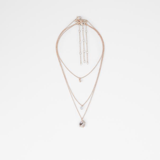 Groasien Women's Rose Gold Necklace image number 0