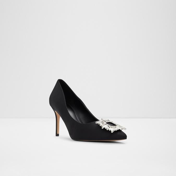 Platine Women's Black Pumps image number 3