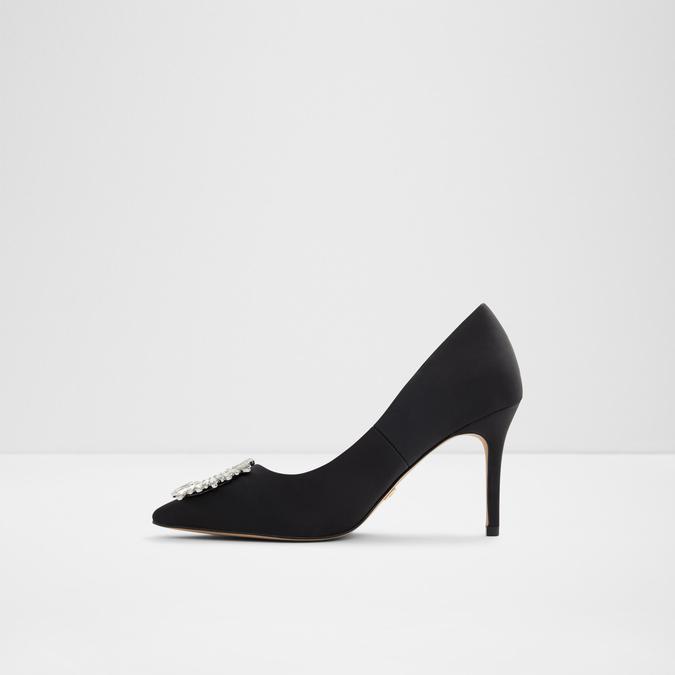Platine Women's Black Pumps image number 2