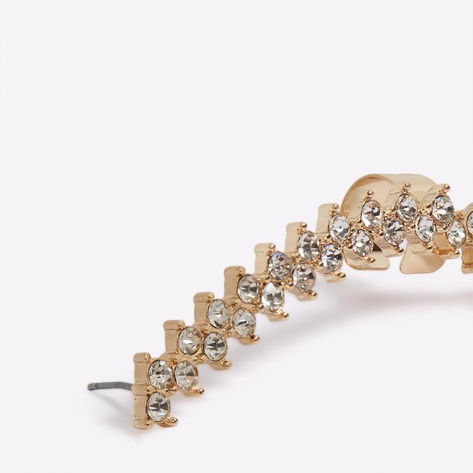 Barbaiana Women's Clear On Gold Earrings image number 2