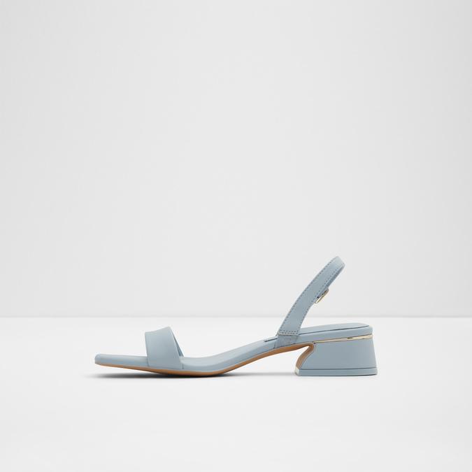 Halenia Women's Light Blue Block Heel Sandal image number 2