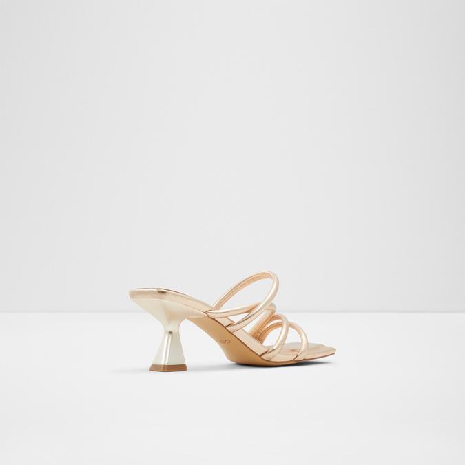 Vak Women's Rose Gold Dress Sandals image number 1