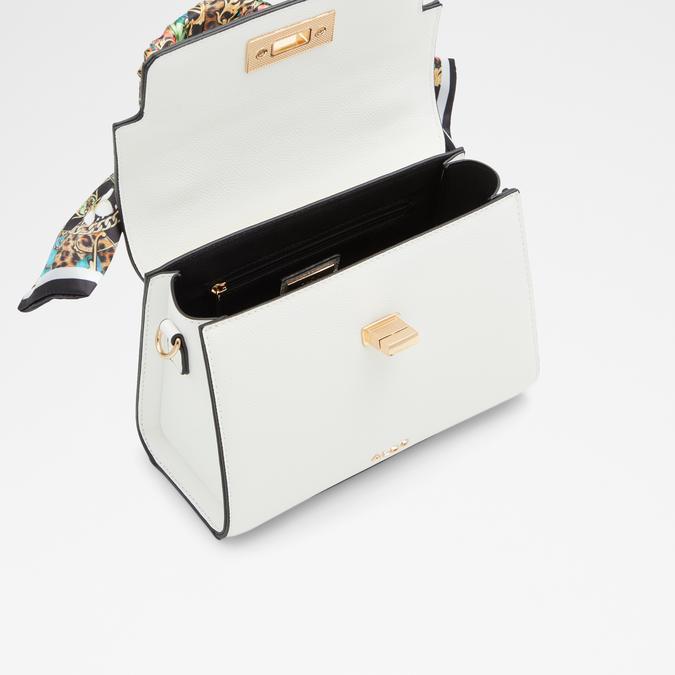 DSandalsna Women's White Top Handle image number 2