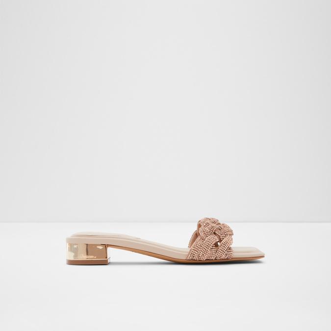 Dima Women's Rose Gold Block Heel Sandal image number 0