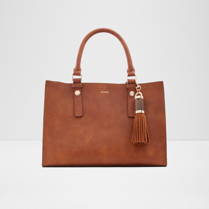 Zenawien Women's Cognac Tote image number 0