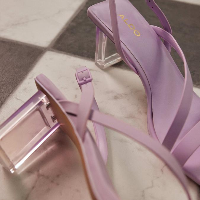 Maissy Women's Orange Block Heel Sandal image number 1