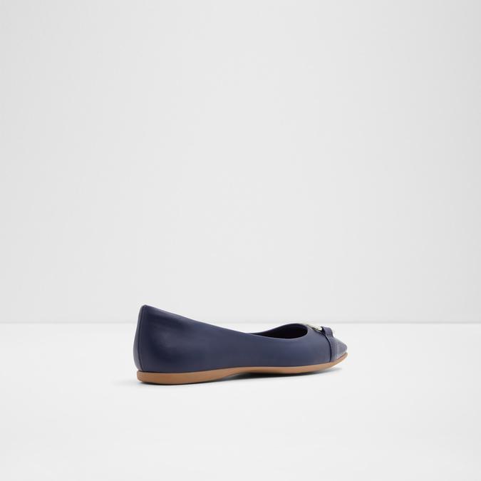 Qaeldan Women's Navy Ballerina image number 1