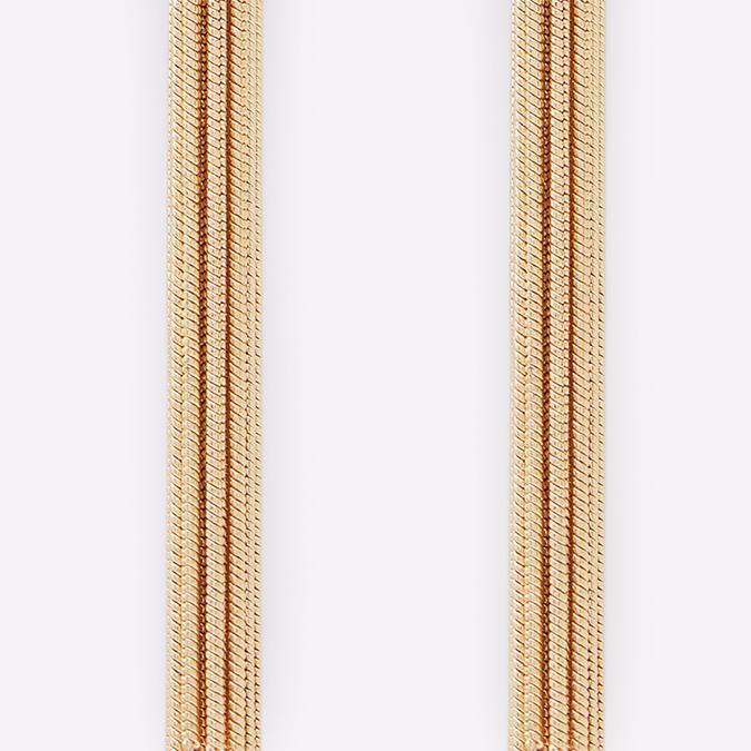 Cheban Women's Black On Gold Earrings image number 2