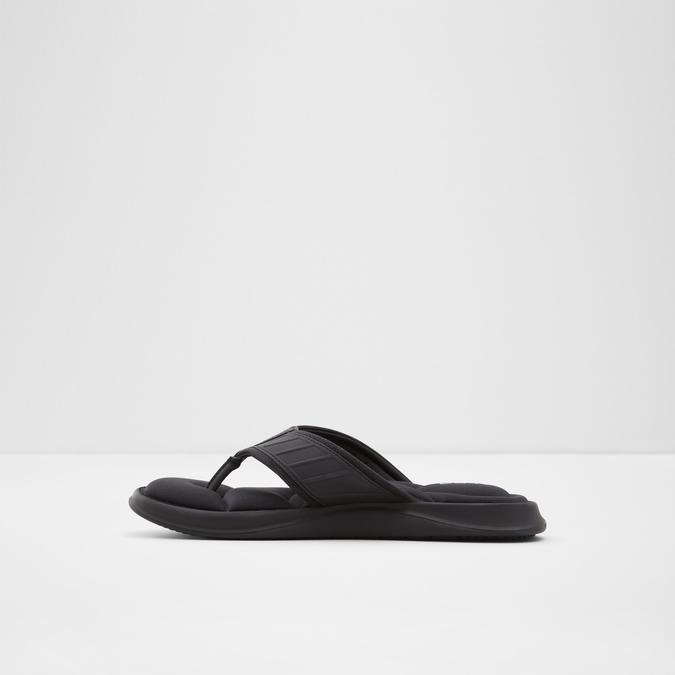 Rassen Men's Black Thong Sandals image number 2