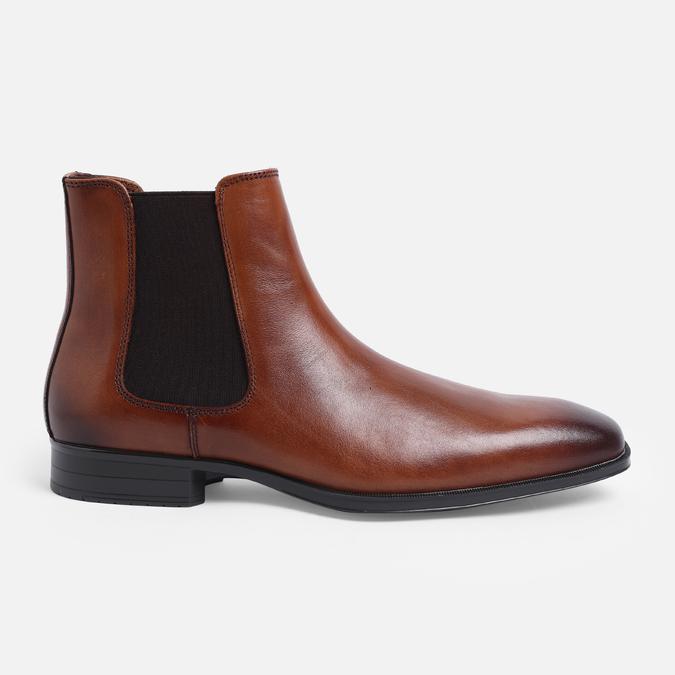 Olaeloth Men's Cognac Chelsea Boots image number 2