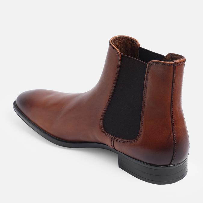 Olaeloth Men's Cognac Chelsea Boots