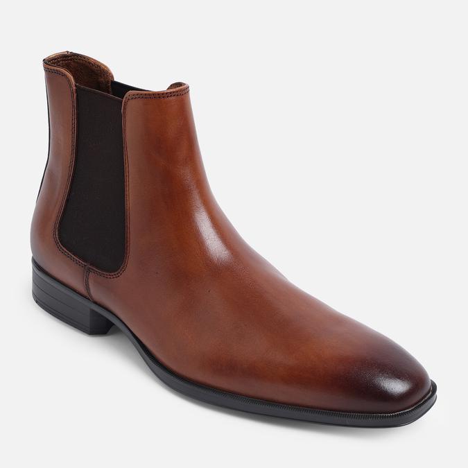 Olaeloth Men's Cognac Chelsea Boots image number 0