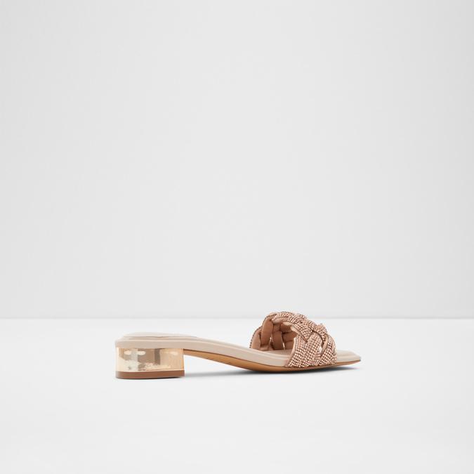 Dima Women's Rose Gold Block Heel Sandal image number 1