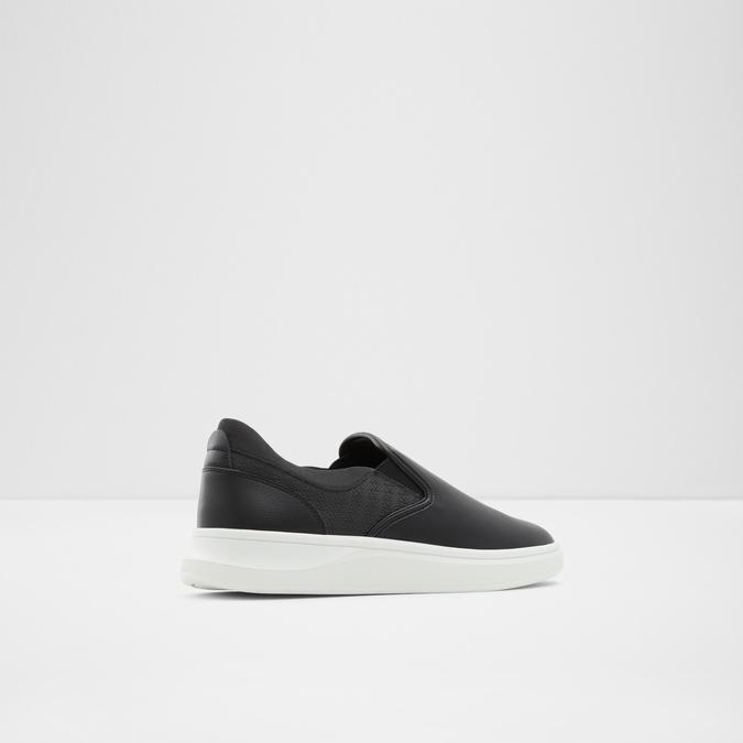 Pilisso Men's Black Sneaker Slip On