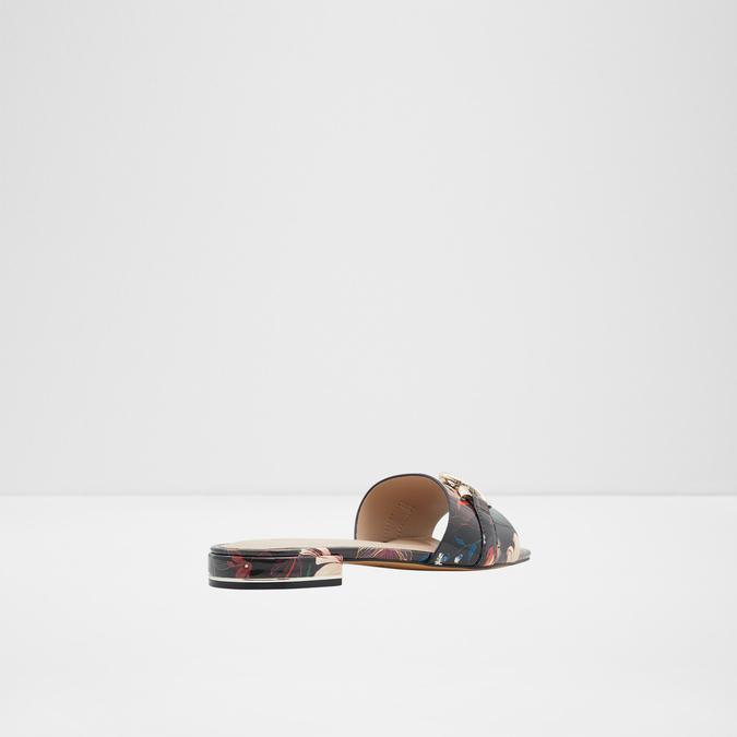 Hayhar Women's Black Flat Sandals image number 1