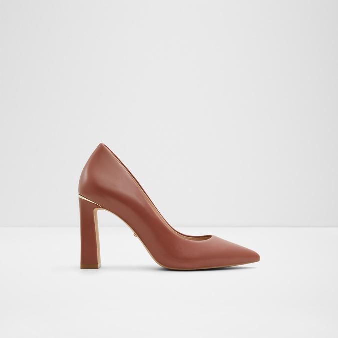 Seirith Women's Rust Block Heel Shoes image number 0