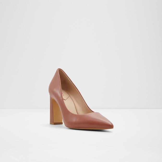 Seirith Women's Rust Block Heel Shoes image number 3