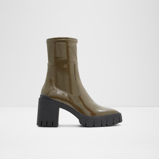Upstage Women's Khaki Lug Boots image number 0