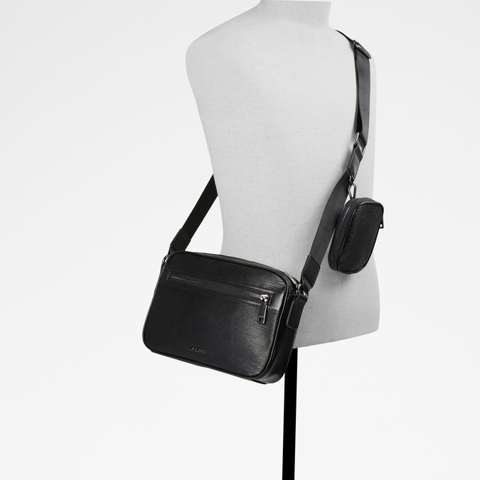 Dolnoto Men's Black Belt Bag image number 3