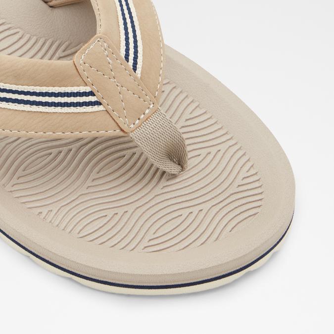 Burges Men's Brown Thong Sandals image number 4