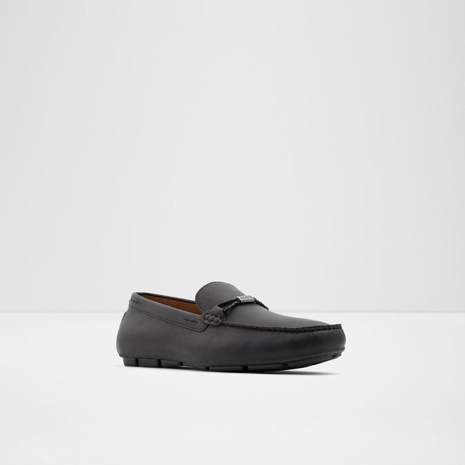 Mudia Men's Black Moccasins image number 3