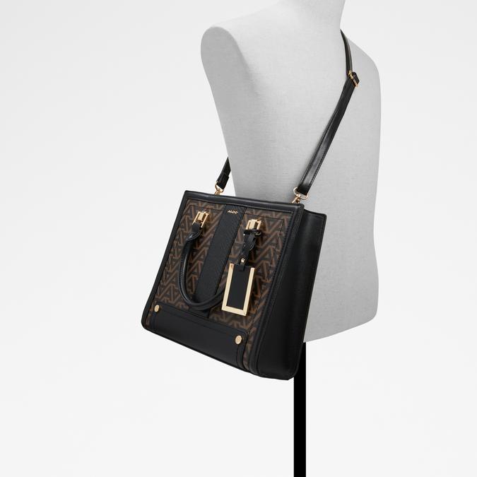 Palede Women's Brown Multi Satchel image number 3
