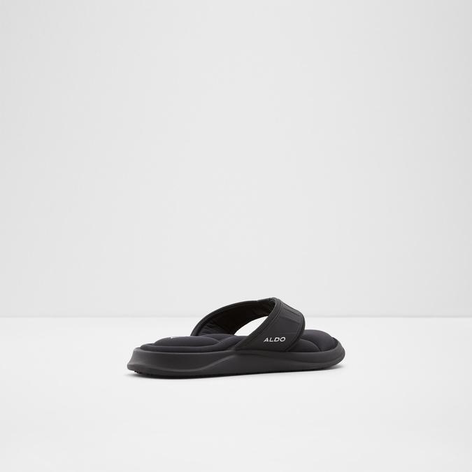 Rassen Men's Black Thong Sandals image number 1
